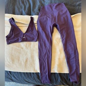 Set Active Sportbody Set size M in purple/sparkle